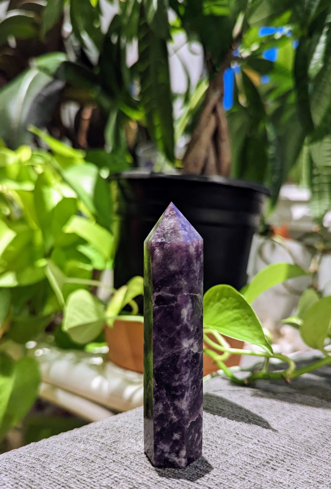 Lepidolite Tower