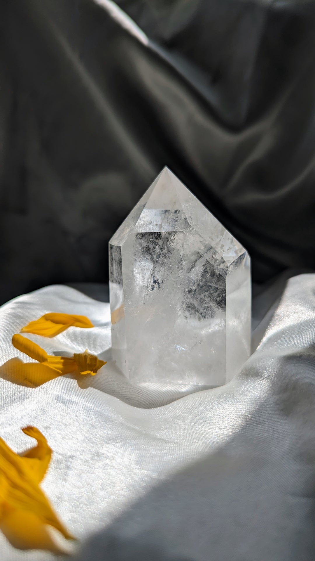 Clear Quartz Tower