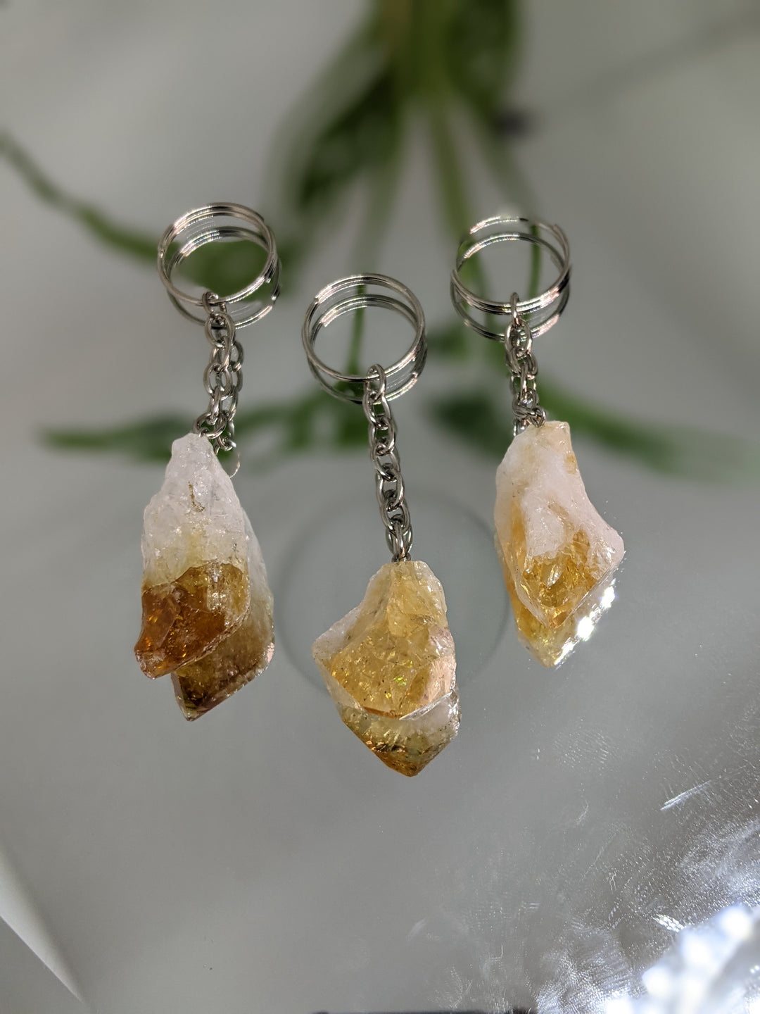 Citrine Key Chain