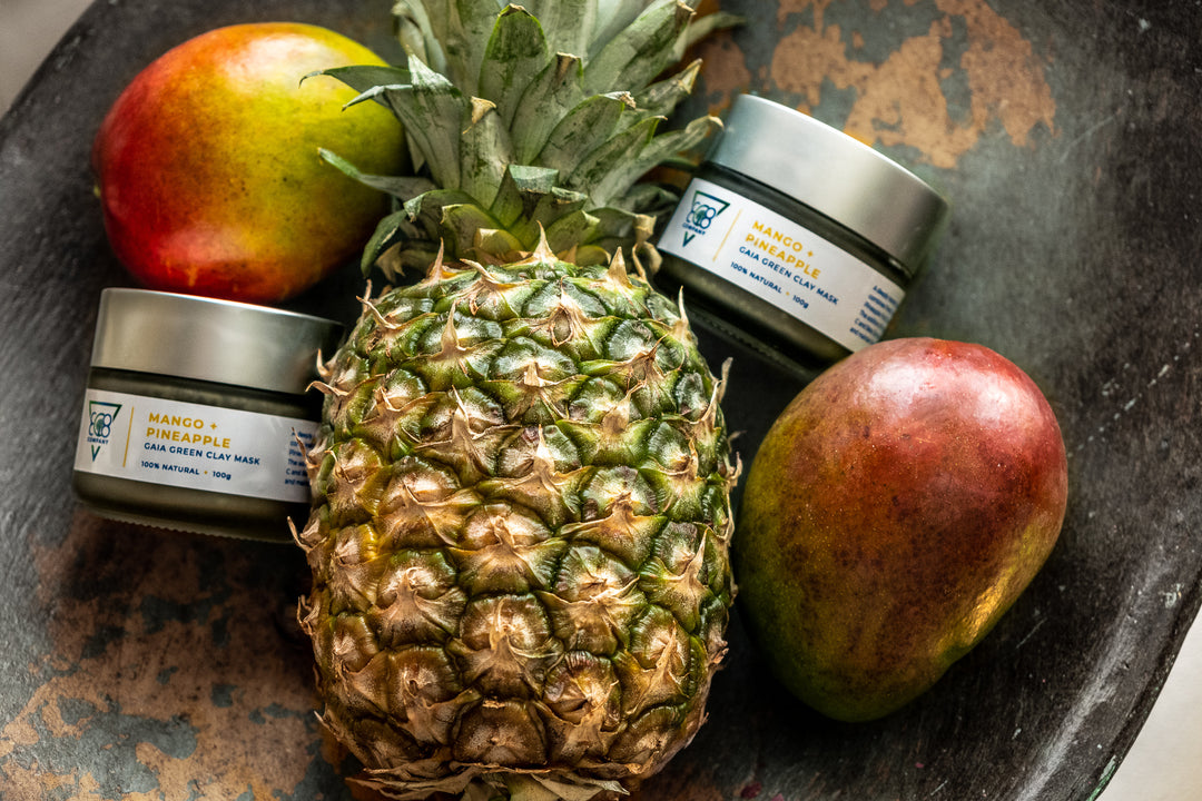 Gaia Green Clay Mask - Mango & Pineapple