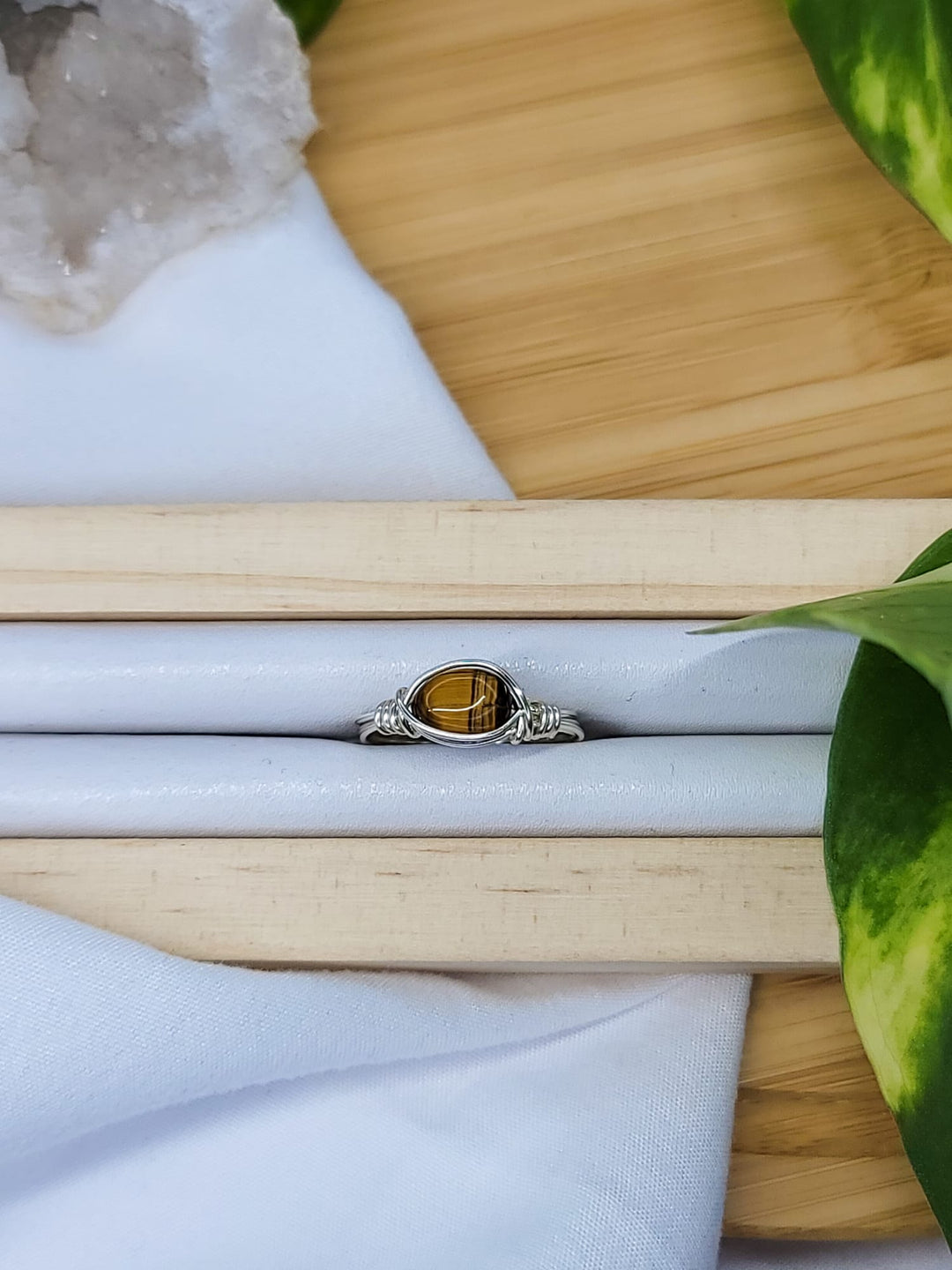 Tigers Eye Ring